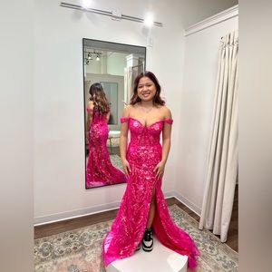 Sherri Hill Pink Prom BRAND NEW